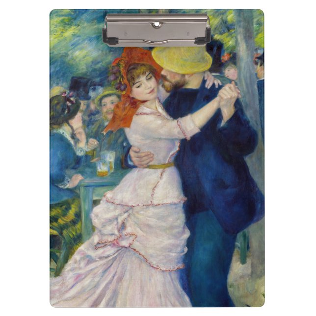 Pierre-Auguste Renoir - Dance at Bougival Clipboard (Front)