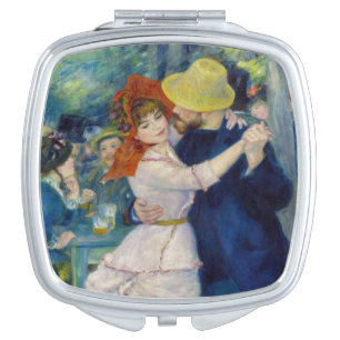 Pierre-Auguste Renoir - Dance at Bougival Compact Mirror