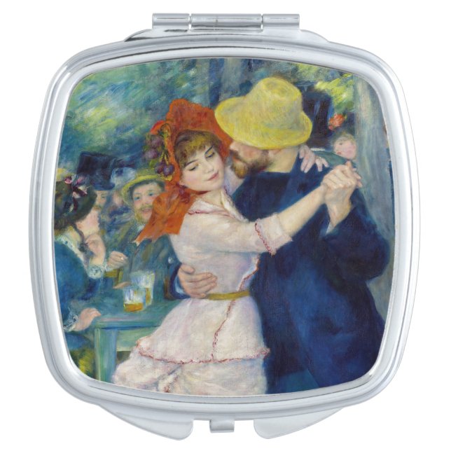 Pierre-Auguste Renoir - Dance at Bougival Compact Mirror (Front)