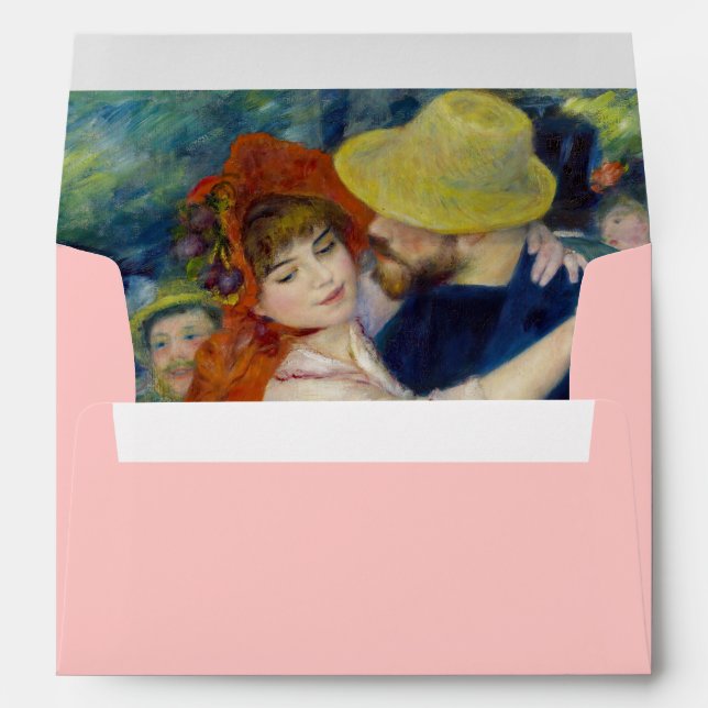 Pierre-Auguste Renoir - Dance at Bougival Envelope (Back (Bottom))