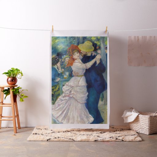 Pierre-Auguste Renoir - Dance at Bougival Fabric