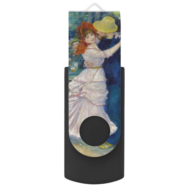 Pierre-Auguste Renoir - Dance at Bougival Flash Drive (Front Vertical)