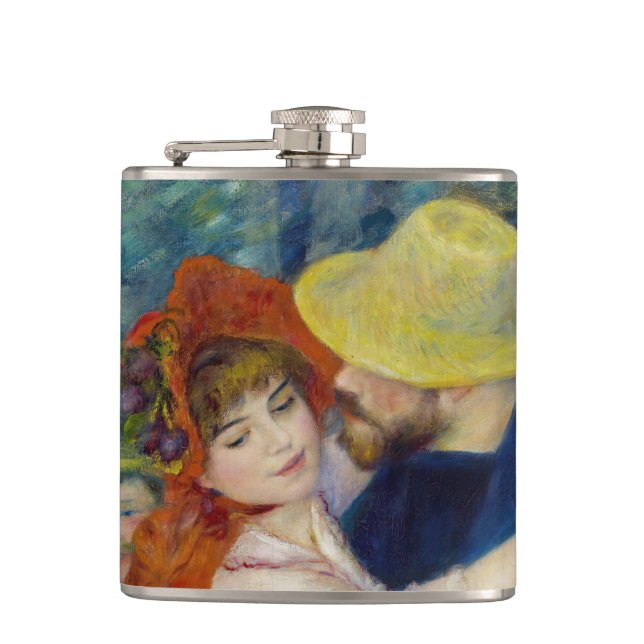 Pierre-Auguste Renoir - Dance at Bougival Flask (Front)