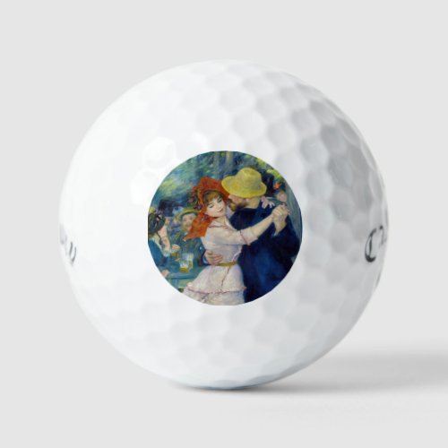 Pierre_Auguste Renoir _ Dance at Bougival Golf Balls