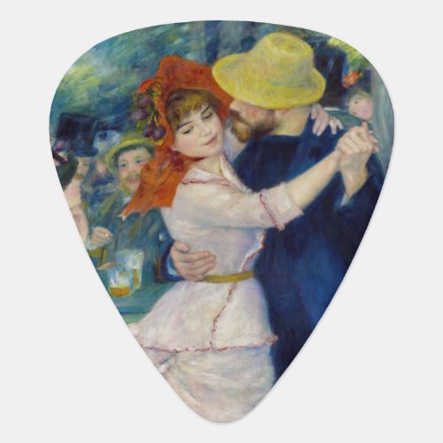 Pierre_Auguste Renoir _ Dance at Bougival Guitar Pick