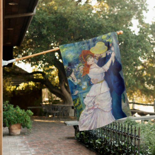 Pierre_Auguste Renoir _ Dance at Bougival House Flag