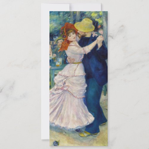 Pierre_Auguste Renoir _ Dance at Bougival Invitation