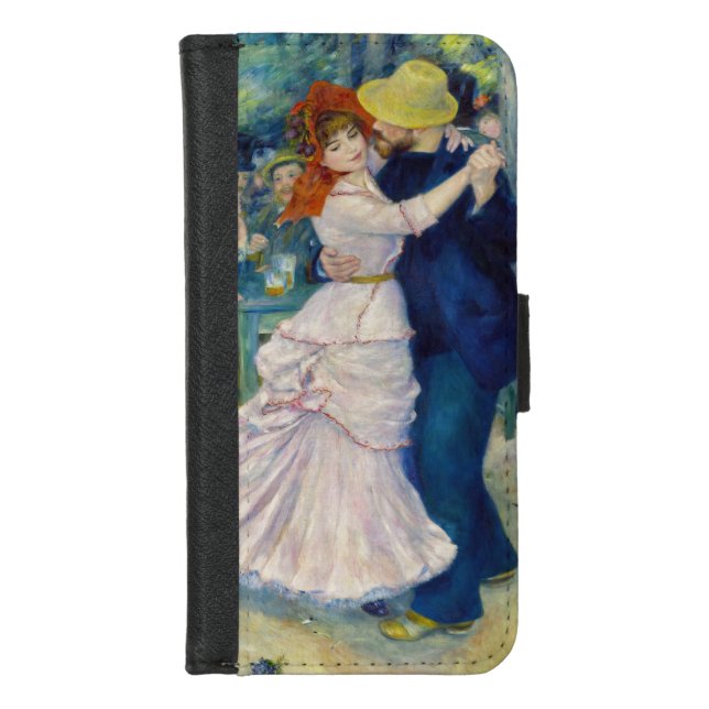 Pierre-Auguste Renoir - Dance at Bougival iPhone Wallet Case (Front)