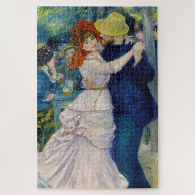 Pierre-Auguste Renoir - Dance at Bougival Jigsaw Puzzle (Vertical)