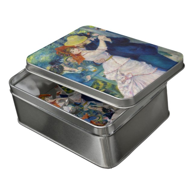 Pierre-Auguste Renoir - Dance at Bougival Jigsaw Puzzle (Lid Open)