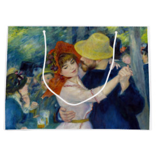 Pierre-Auguste Renoir - Dance at Bougival Large Gift Bag