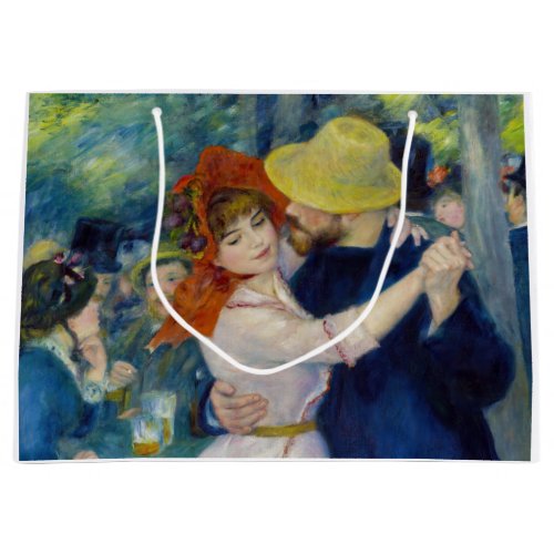 Pierre_Auguste Renoir _ Dance at Bougival Large Gift Bag