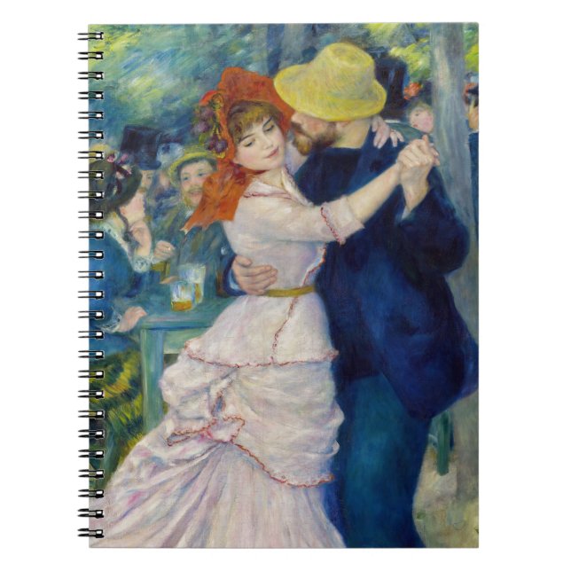 Pierre-Auguste Renoir - Dance at Bougival Notebook (Front)