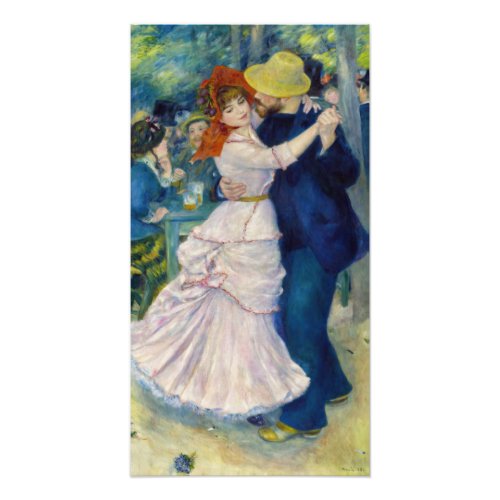 Pierre_Auguste Renoir _ Dance at Bougival Photo Print