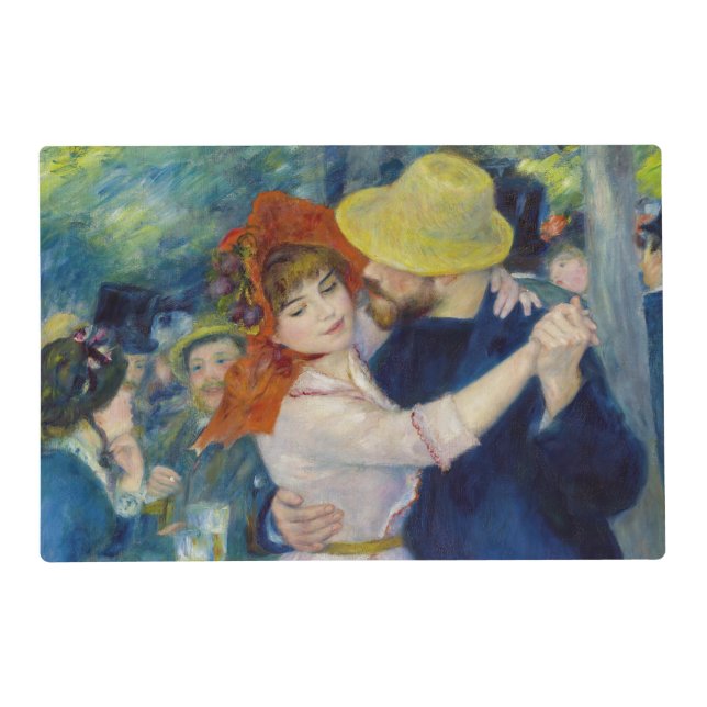 Pierre-Auguste Renoir - Dance at Bougival Placemat (Front)