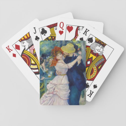 Pierre_Auguste Renoir _ Dance at Bougival Poker Cards