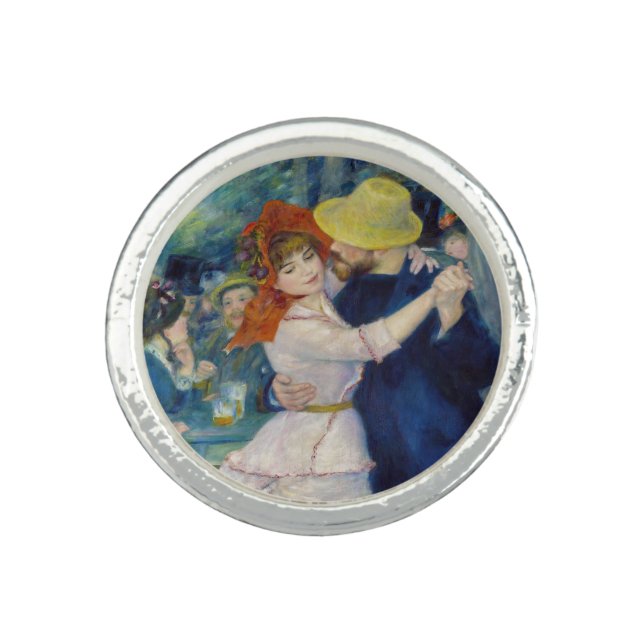 Pierre-Auguste Renoir - Dance at Bougival Ring (Front)