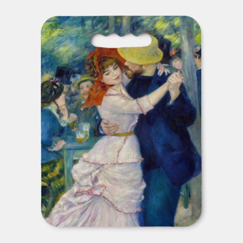 Pierre_Auguste Renoir _ Dance at Bougival Seat Cushion