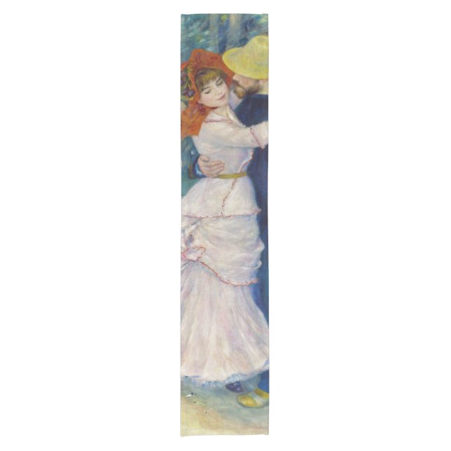 Pierre-Auguste Renoir - Dance at Bougival Short Table Runner (Front)