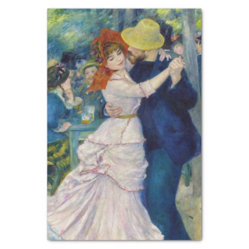 Pierre_Auguste Renoir _ Dance at Bougival Tissue Paper