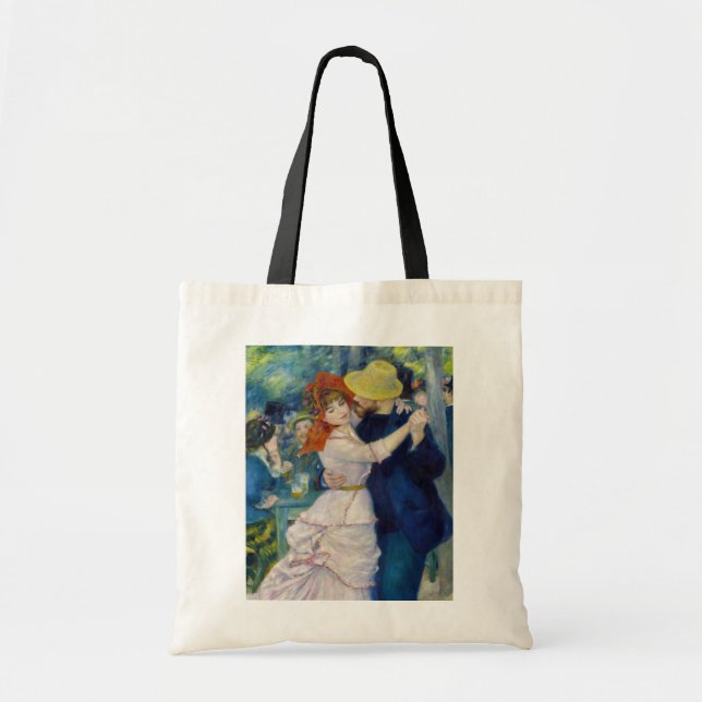 Pierre-Auguste Renoir - Dance at Bougival Tote Bag (Front)