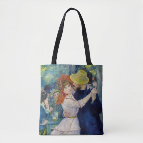 Pierre_Auguste Renoir _ Dance at Bougival Tote Bag