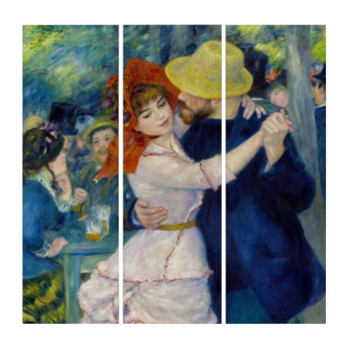 Pierre_Auguste Renoir _ Dance at Bougival Triptych