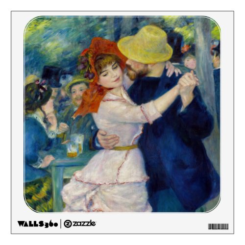 Pierre_Auguste Renoir _ Dance at Bougival Wall Decal