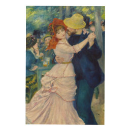 Pierre-Auguste Renoir - Dance at Bougival Wood Wall Art