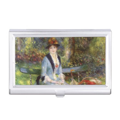 Pierre_Auguste Renoir _ Dans les Roses   Business Card Case