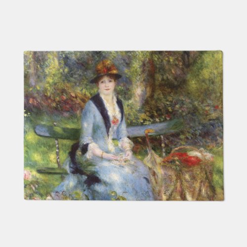 Pierre_Auguste Renoir _ Dans les Roses     Doormat