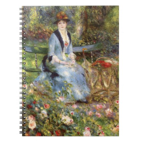 Pierre_Auguste Renoir _ Dans les Roses    Notebook