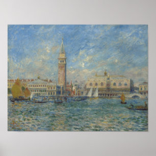 Pierre Auguste Renoir Doges Palace Venice Italy Poster