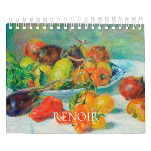 PIERRE AUGUSTE-RENOIR  FINE ART CALENDAR (Cover)