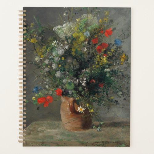 Pierre_Auguste Renoir _ Flowers in a Vase 1866 Planner