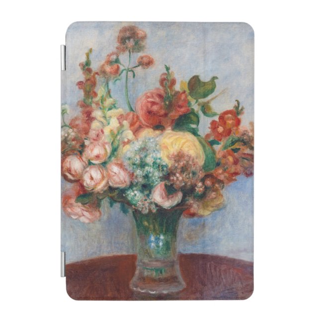 Pierre-Auguste Renoir - Flowers in a Vase iPad Mini Cover (Front)