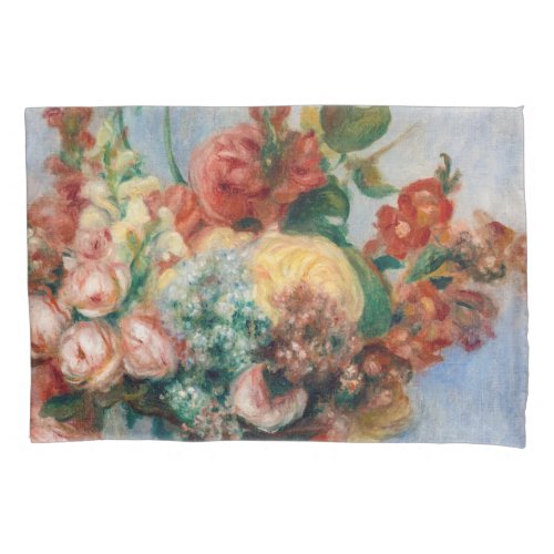 Pierre_Auguste Renoir _ Flowers in a Vase Pillow Case