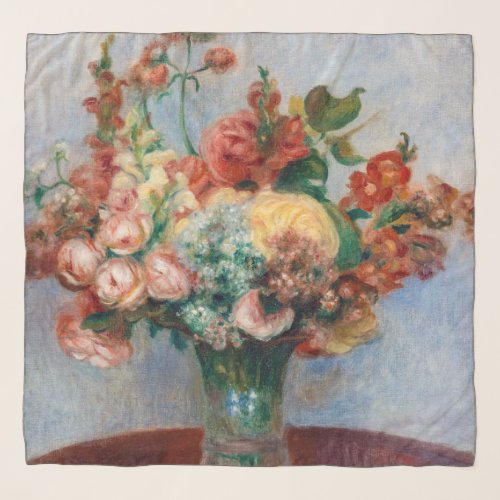 Pierre_Auguste Renoir _ Flowers in a Vase Scarf