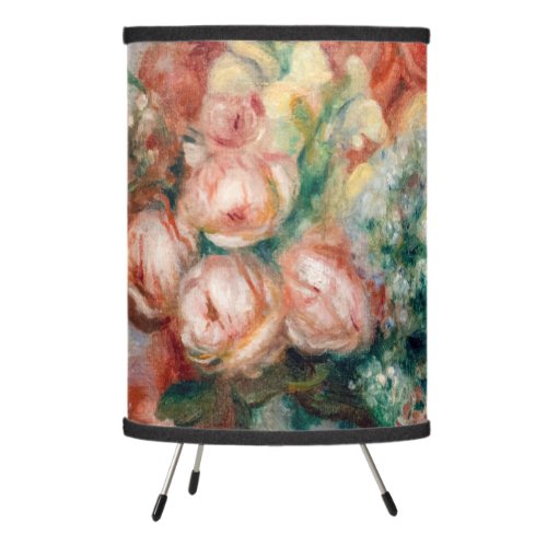 Pierre_Auguste Renoir _ Flowers in a Vase Tripod Lamp