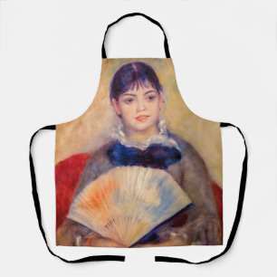 Pierre-Auguste Renoir - Girl with a Fan Apron