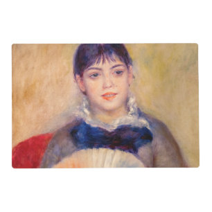 Pierre-Auguste Renoir - Girl with a Fan Placemat