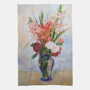 Pierre-Auguste Renoir - Gladioli Kitchen Towel