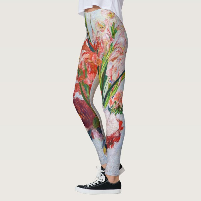 Pierre-Auguste Renoir - Gladioli Leggings (Left)