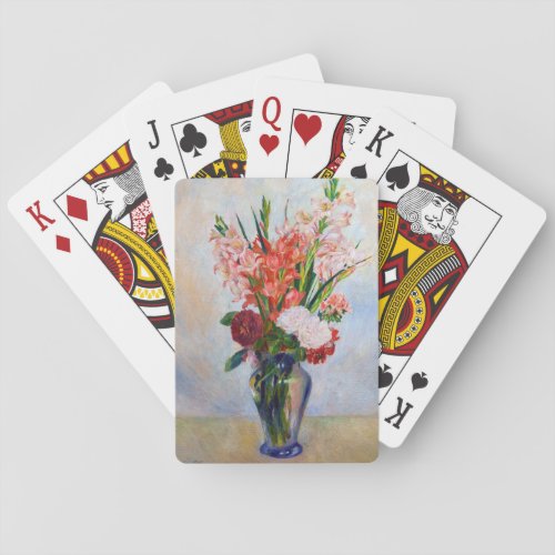 Pierre_Auguste Renoir _ Gladioli Poker Cards