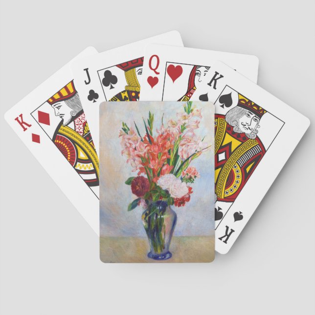 Pierre-Auguste Renoir - Gladioli Poker Cards (Back)