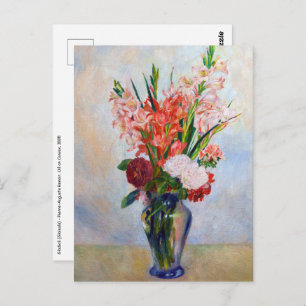 Pierre-Auguste Renoir - Gladioli Postcard