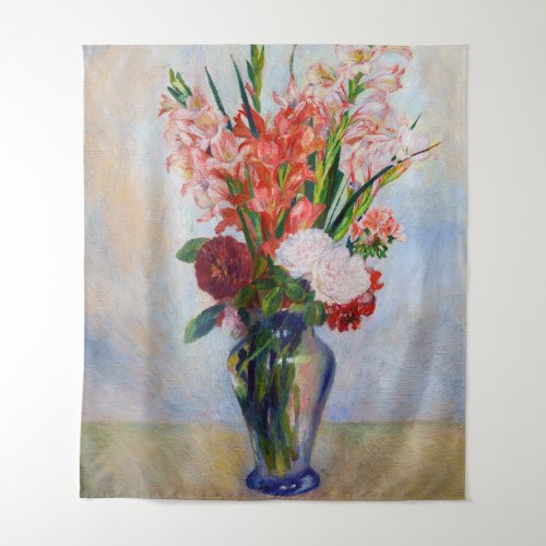 Pierre_Auguste Renoir _ Gladioli Tapestry