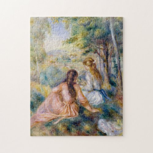 Pierre_Auguste Renoir _ In the Meadow Jigsaw Puzzle