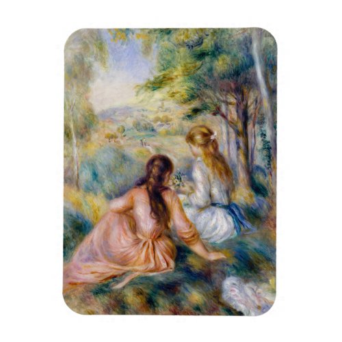 Pierre_Auguste Renoir _ In the Meadow Magnet