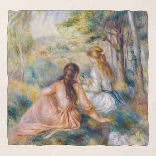 Pierre_Auguste Renoir _ In the Meadow Scarf